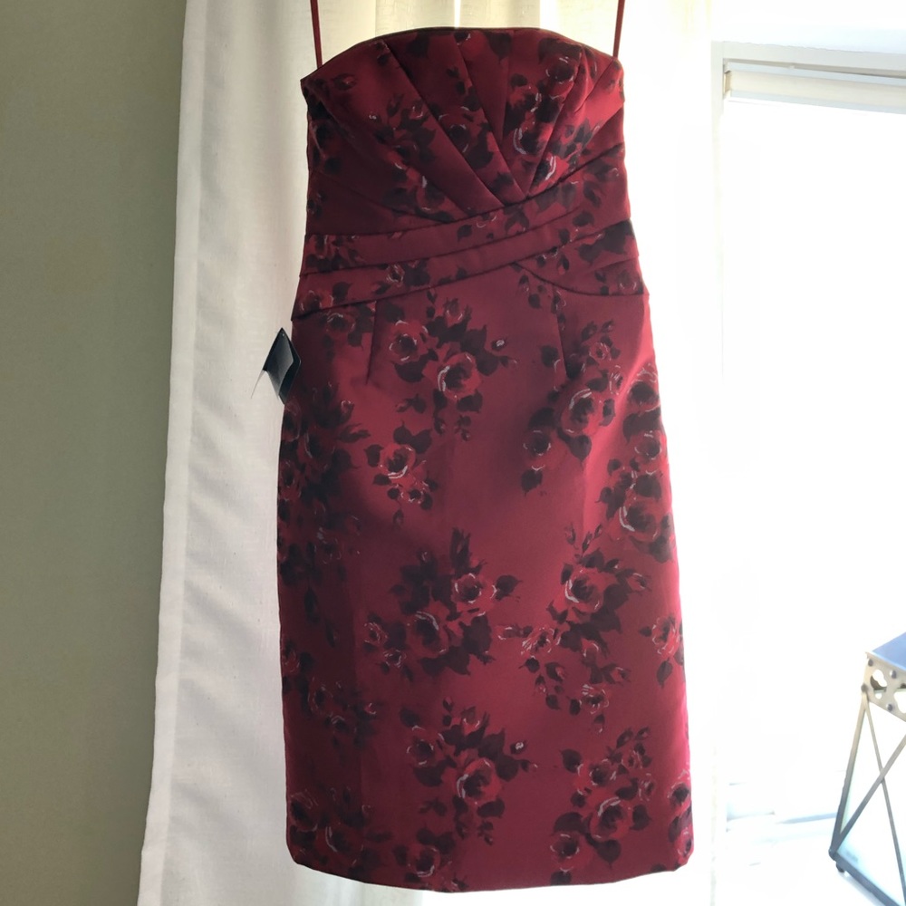 Classic Strapless Red dress from WHBM.